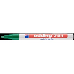 Marker Lakierowy 1-2Mm 751 Zielony Edding Końcówka Okrągła
