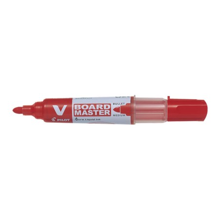 Marker Suchościeralny V Board Master Czerwony Piwbma-Vbm-M-R-Bg Pilot