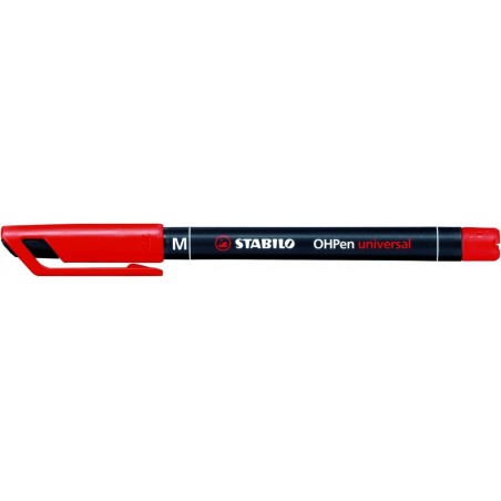 Foliopis Stabilo Ohpen Niezmywalny 1.0Mm Czerwony 843/40