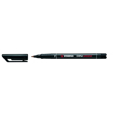 Foliopis Stabilo Ohpen Niezmywalny 0.7Mm Czarny 842/46