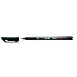 Foliopis Stabilo Ohpen Niezmywalny 0.7Mm Czarny 842/46