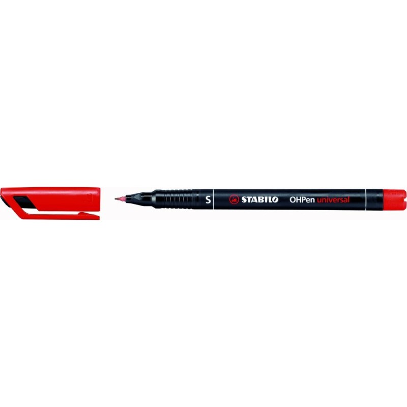Foliopis Stabilo Ohpen Niezmywalny 0.4Mm Czerwony 841/40