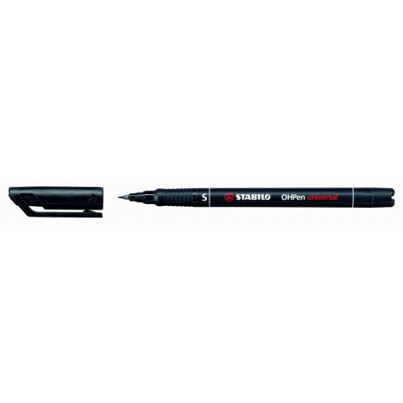 Foliopis Stabilo Ohpen Niezmywalny 0.4Mm Czarny 841/46