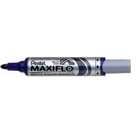 Marker Suchościeralny Niebieski Mwl5Mc Pentel Maxiflo (Z Tłoczkiem)