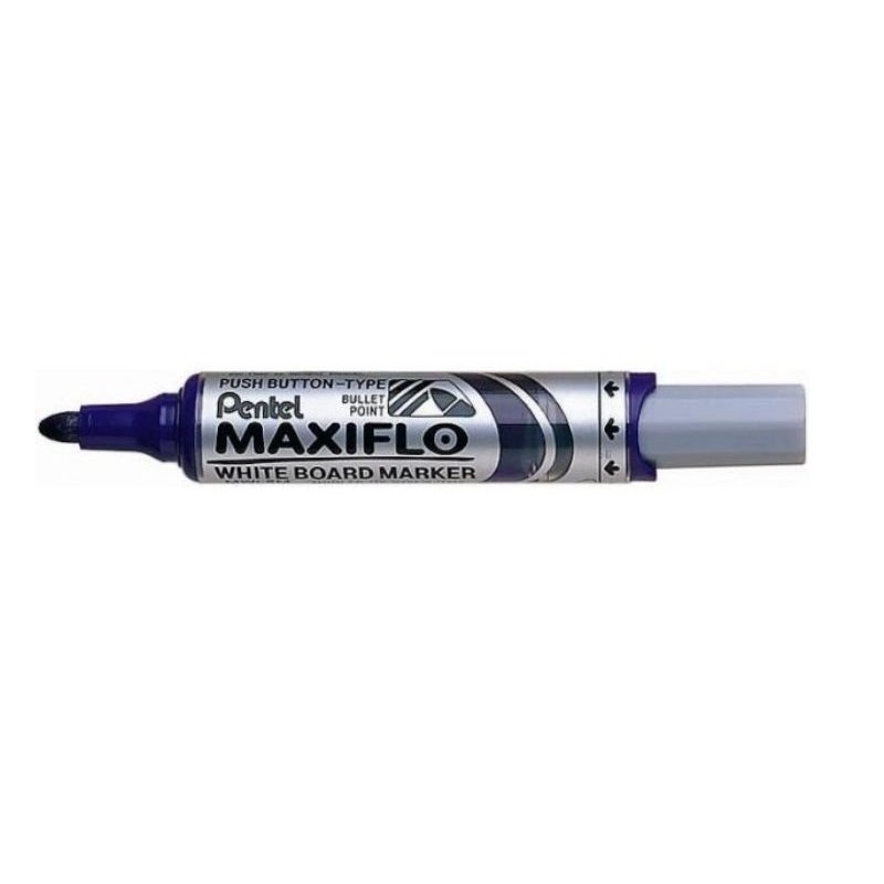 Marker Suchościeralny Niebieski Mwl5Mc Pentel Maxiflo (Z Tłoczkiem)