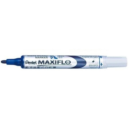 Marker Suchościeralny Niebieski Mwl5Sc Pentel Maxiflo (Z Tłoczkiem)