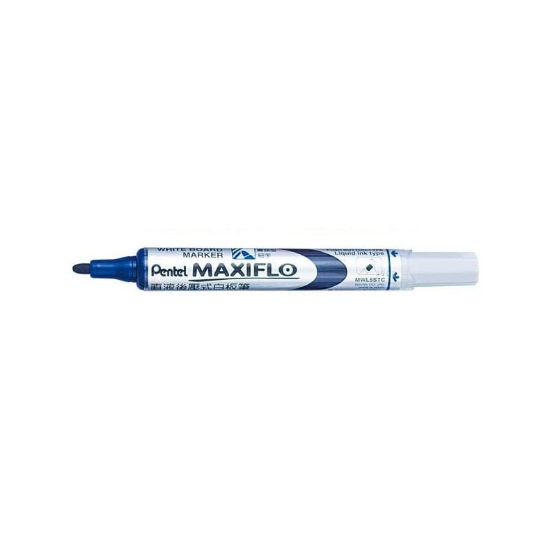 Marker Suchościeralny Niebieski Mwl5Sc Pentel Maxiflo (Z Tłoczkiem)