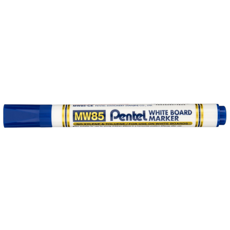 Ekonomiczny Marker Do Białych Tablic Niebieski Mw85-C Pentel Suchościeralny