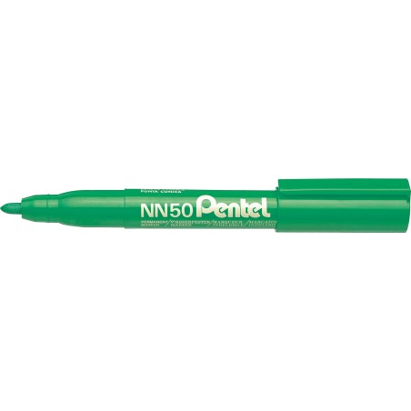 Marker Permanentny Nn50 Zielony Okrągła Końcówka Pentel