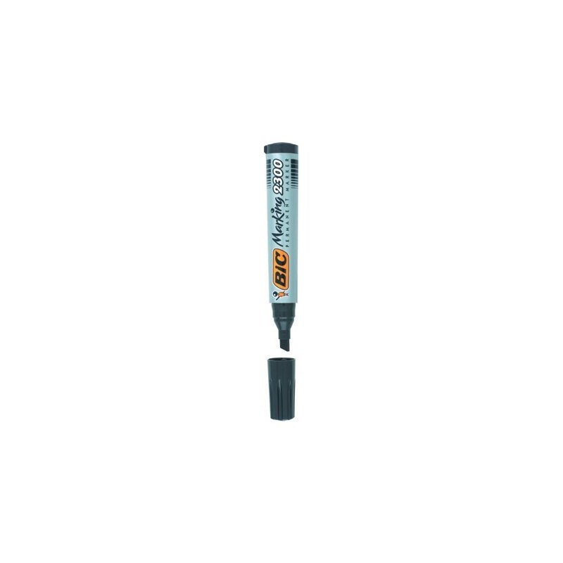 Marker Permanentny Bic 2300 Ecolutions Niebieski Ścięta Końcówka, 8209253