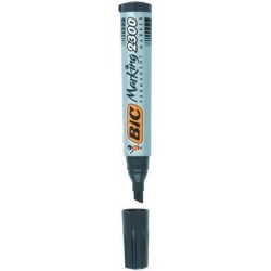 Marker Permanentny Bic 2300 Ecolutions Niebieski Ścięta Końcówka, 8209253