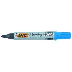Marker Permanentny Bic 2000 Ecolutions Niebieski Okrągła Końcówka, 8209143