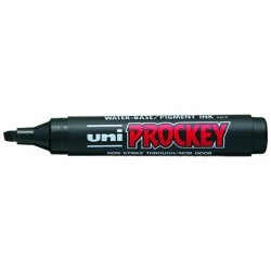 Marker Permanentny Uni Pm-126 Czarny Ścięty Prockey