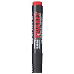 Marker Permanentny Uni Pm-122 Okrągły Czerwony Prockey Sale