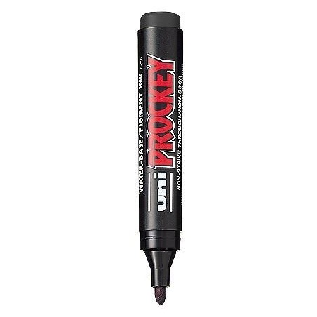 Marker Permanentny Uni Pm-122 Okrągły Czarny Prockey