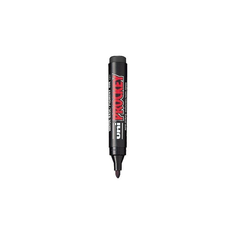 Marker Permanentny Uni Pm-122 Okrągły Czarny Prockey