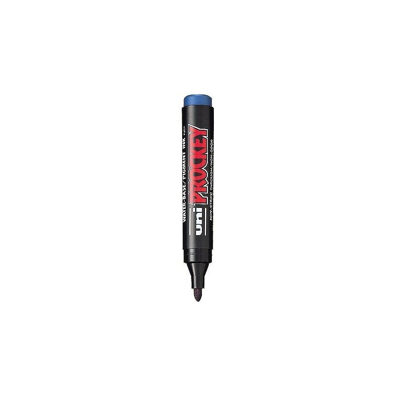 Marker Permanentny Uni Pm-122 Okrągły Niebieski Prockey