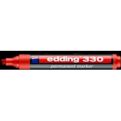 Foliopis 330-2 Czerwony Edding Końćowka Ścięta