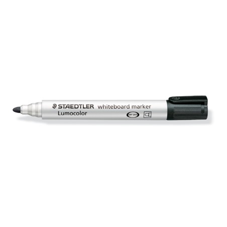 Marker Lumocolor Do Białych Tablic Whiteboard, Okrągły, Czarny, Staedtler S 351-9