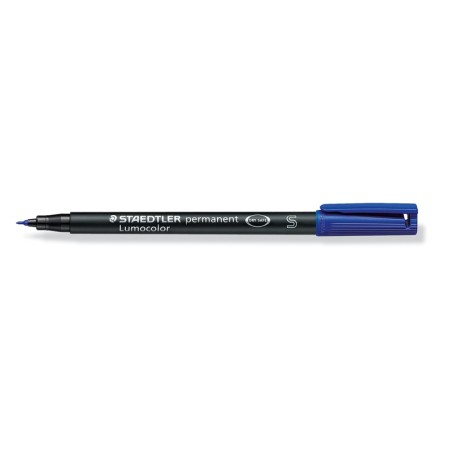 Foliopis Lumocolor, S, Wodoodporny, Niebieski, Staedtler S 313-3