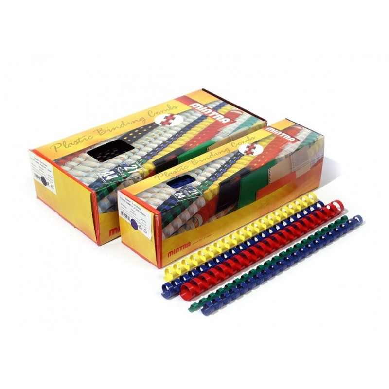Grzbiety Plastikowe 51Mm Czarne (50) 405512 Argo