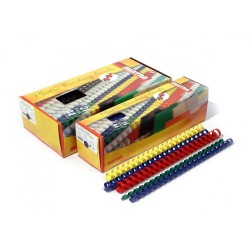 Grzbiety Plastikowe 51Mm Czarne (50) 405512 Argo