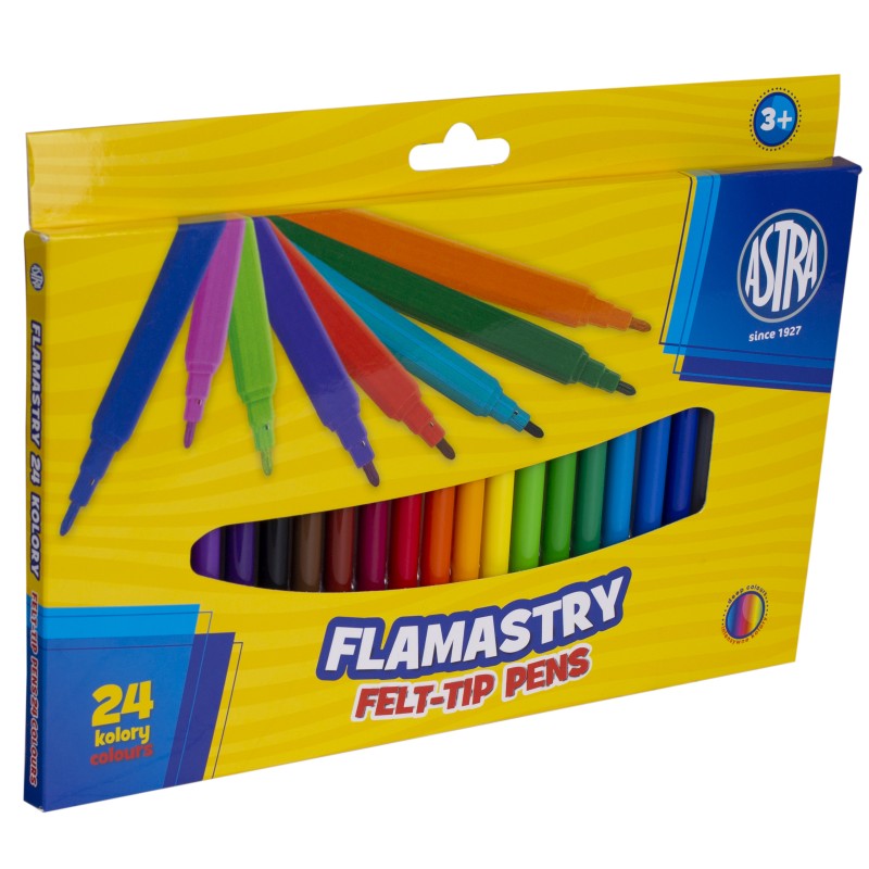 Flamastry Astra Cx - 24 Kolory, 314107003