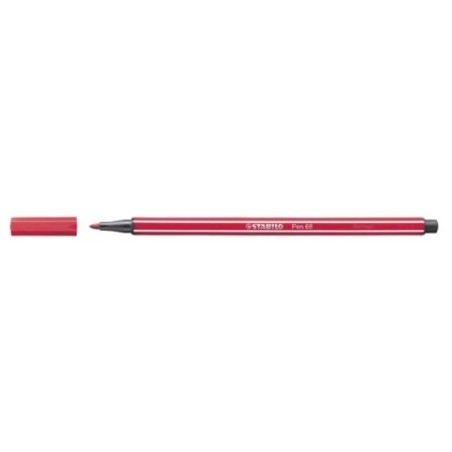 Flamaster Stabilo Pen 68/50 Ciemno Czerwony