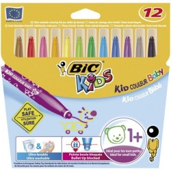 Flamastry Bic Kids Kid Couleur Baby , 9020801