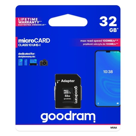 Karta Pamięci Goodram M1Aa-0320R12 (32Gb  Class 10  + Adapter)