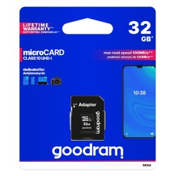 Karta Pamięci Goodram M1Aa-0320R12 (32Gb  Class 10  + Adapter)