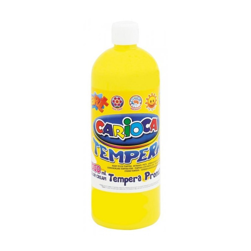 Farba Tempera 1000 Ml, Żółty Carioca 170-1453/170-2647