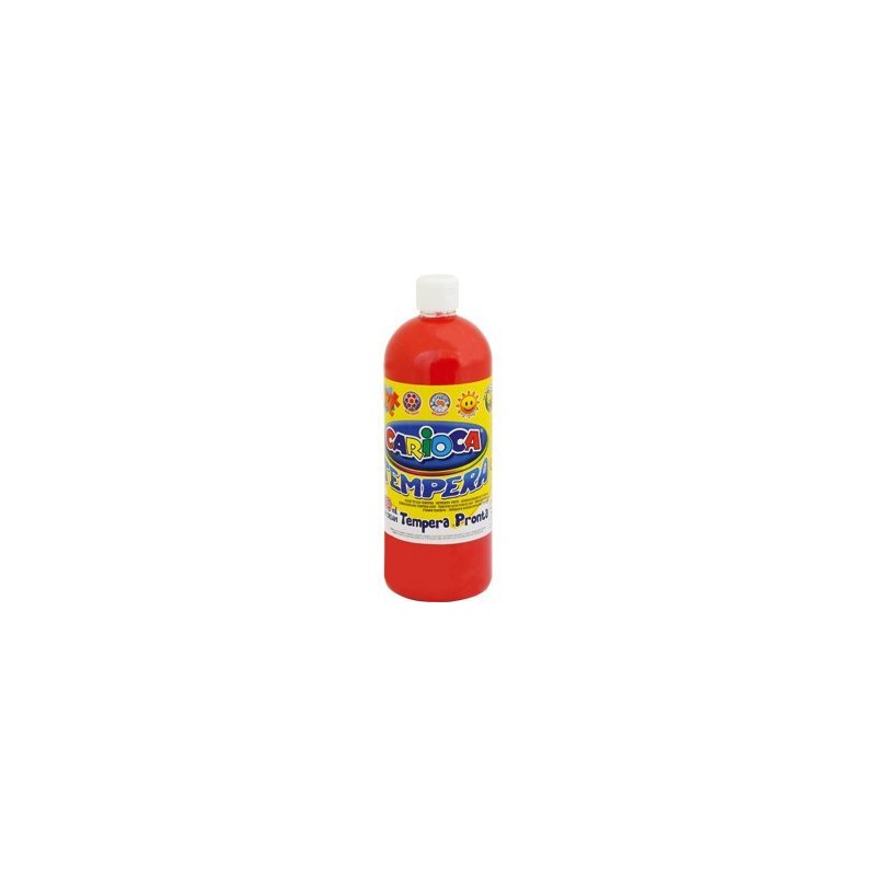 Farba Tempera 1000 Ml, Czerwony Carioca 170-1444/170-2643
