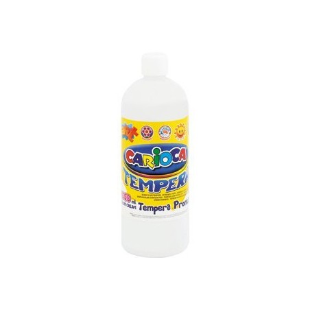Farba Tempera 1000 Ml, Biały Carioca 170-1440/170-2639
