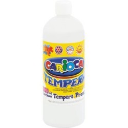 Farba Tempera 1000 Ml, Biały Carioca 170-1440/170-2639