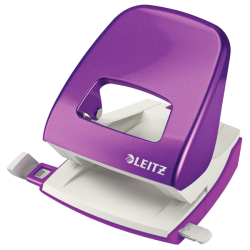 Dziurkacz 5008 Leitz Fioletowy 30 Kartek Duży Metalowy 50081062 .