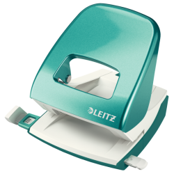 Dziurkacz 5008 Leitz Turkusowy 30 Kartek Duży Metalowy 50081051 .