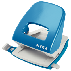 Dziurkacz 5008 Leitz Jasnoniebieski 30 Kartek Duży Metalowy 50080030