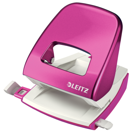 Dziurkacz 5008 Leitz Wow Metaliczny Różowy 30K Duży Metalowy 50081023
