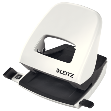 Dziurkacz 5008 Leitz Wow Biały Perłowy 30 Kartek Duży Metalowy 50081001