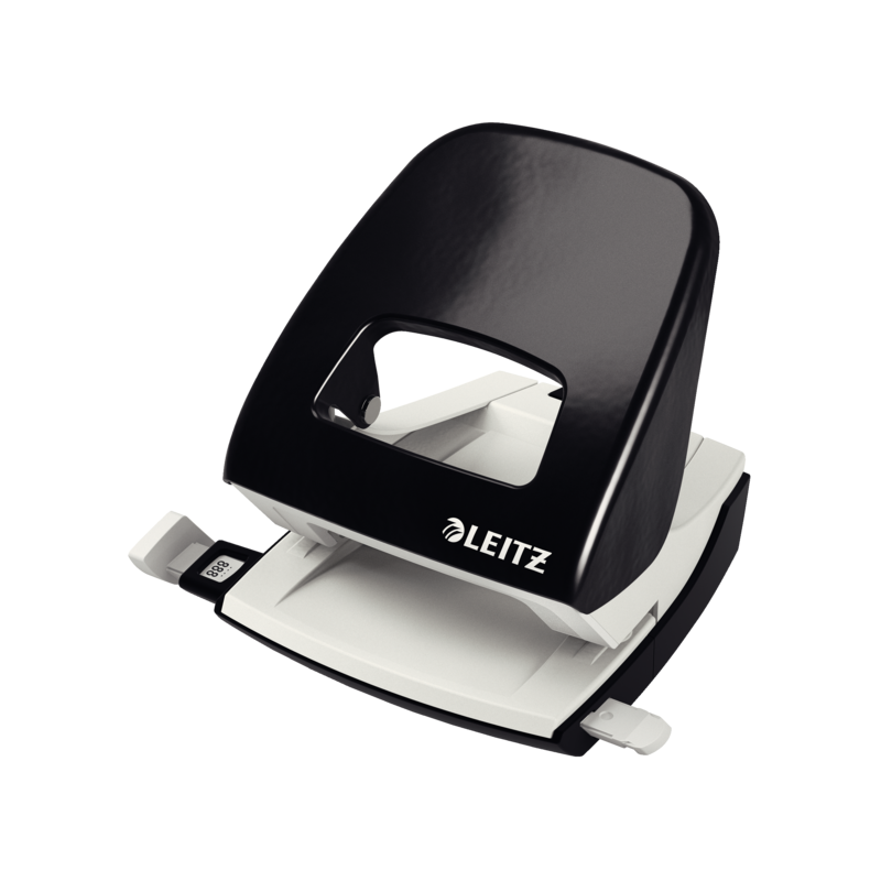 Dziurkacz 5008 Leitz Czarny 30 Kartek Duży Metalowy 50080095