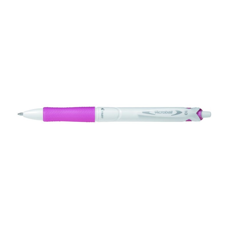Długopis Acroball White M Różowy Pilot Bab15M-Wpp-Bg