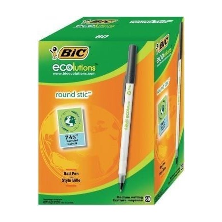 Długopis Bic Round Stic Classic Czarny, 9205683