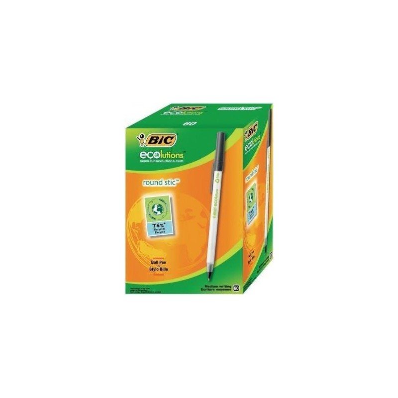 Długopis Bic Round Stic Classic Czarny, 9205683