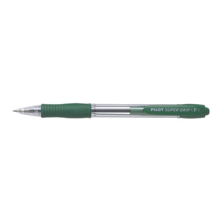 Długopis Olejowy Automatyczny Pilot Super Grip Zielony Pibpgp-10R-G