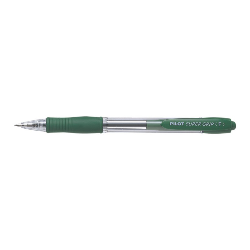 Długopis Olejowy Automatyczny Pilot Super Grip Zielony Pibpgp-10R-G