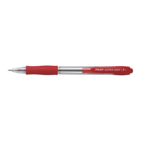 Długopis Olejowy Automatyczny Pilot Super Grip Czerwony Pibpgp-10R-R