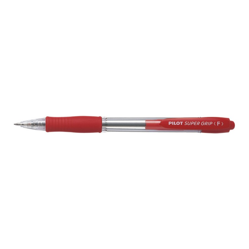 Długopis Olejowy Automatyczny Pilot Super Grip Czerwony Pibpgp-10R-R