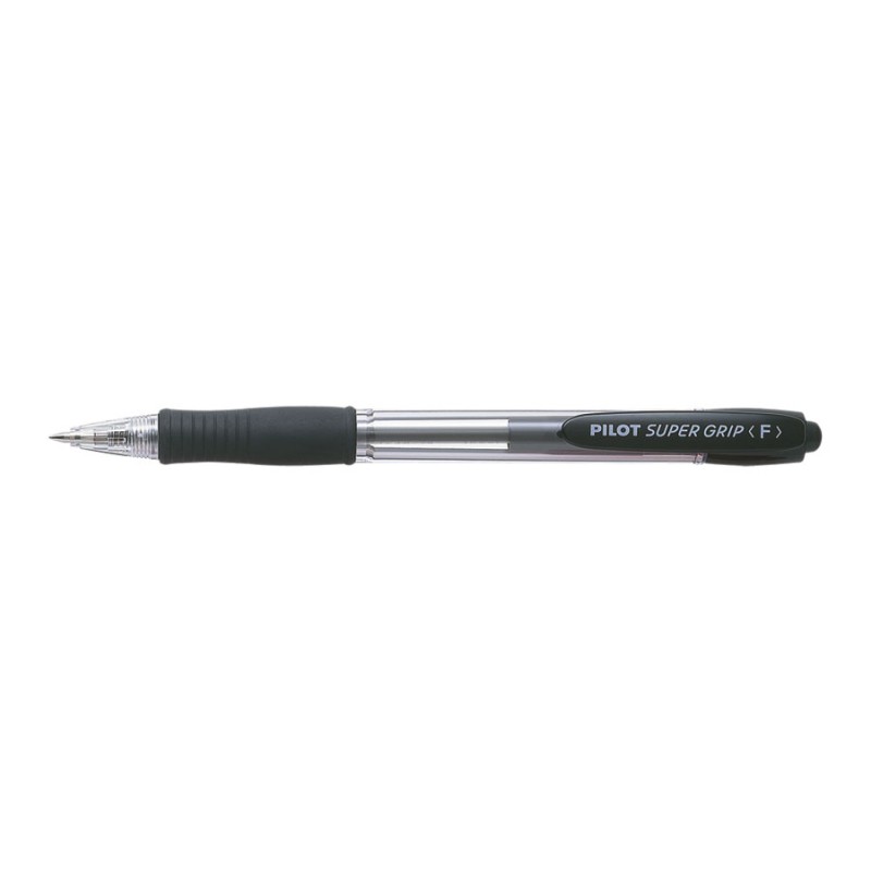 Długopis Olejowy Automatyczny Pilot Super Grip Czarny Pibpgp-10R-B