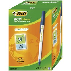 Długopis Bic Round Stic Ecolutions Niebieski, 8932402